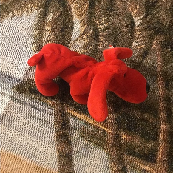 TY beanie babies Red Dog 🐕 Rover dob 5/30/96 2 for sale - Picture 2 of 7